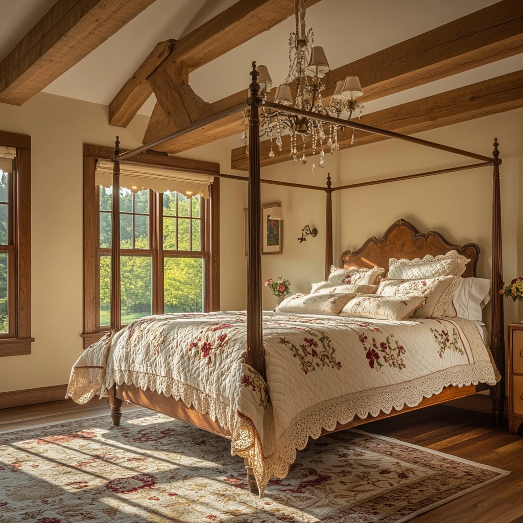 farmhouse bedroom lighting 11