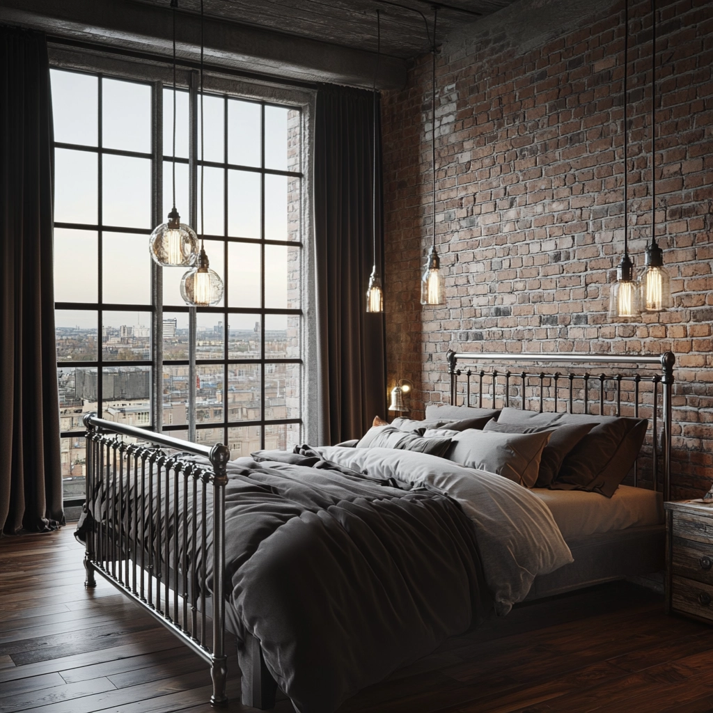 farmhouse bedroom lighting 23