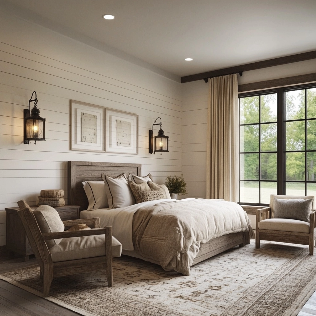 farmhouse bedroom lighting 37