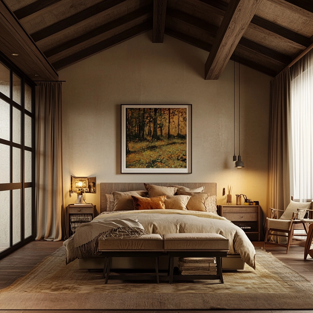 farmhouse bedroom lighting 42