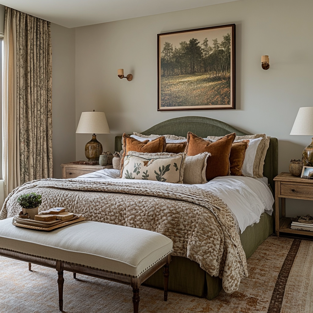 farmhouse bedroom lighting 43