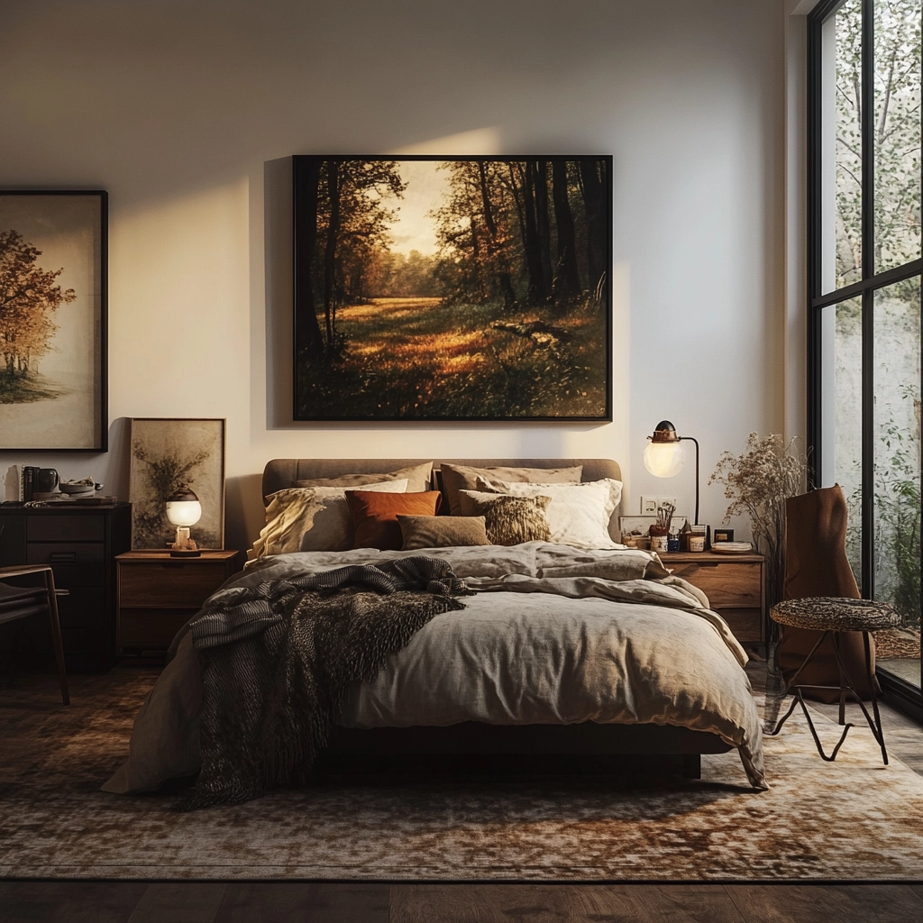 farmhouse bedroom lighting 44