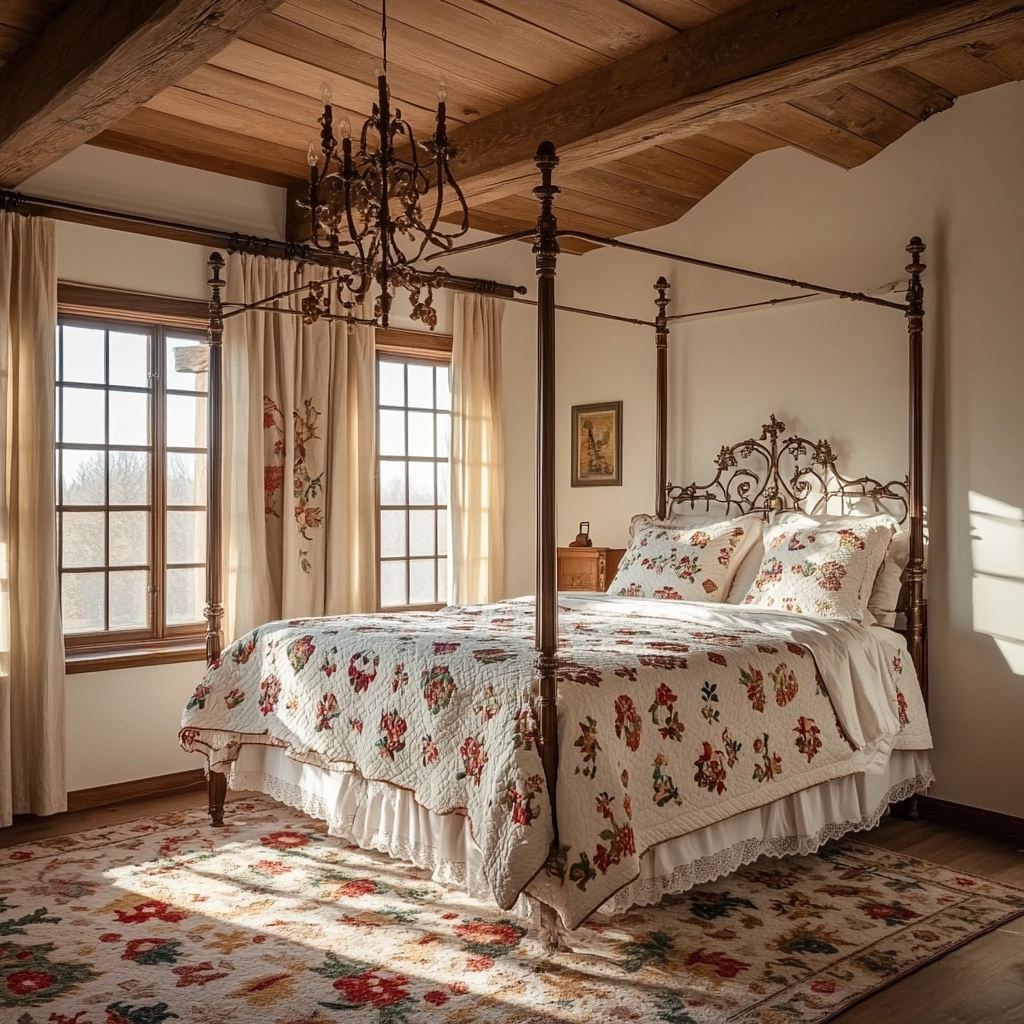 farmhouse bedroom lighting 9