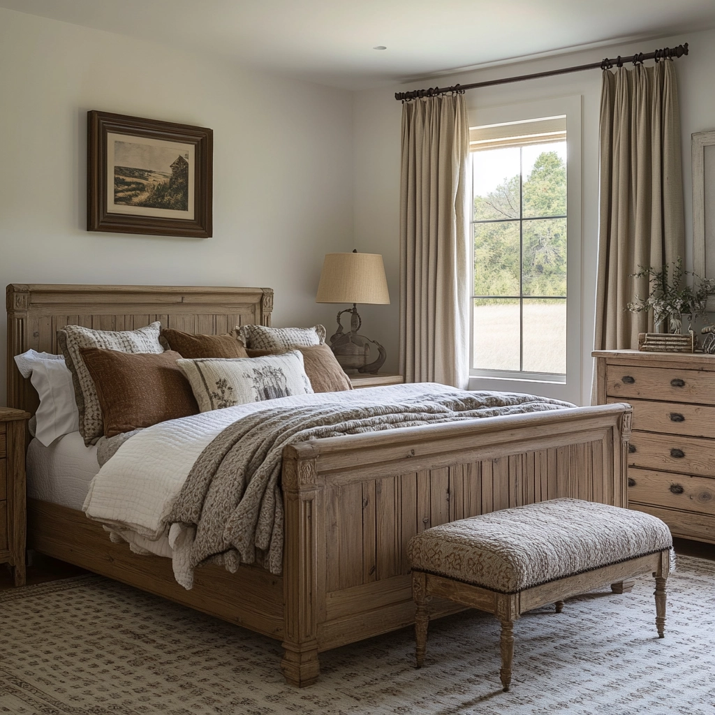 farmhouse bedroom makeover 74