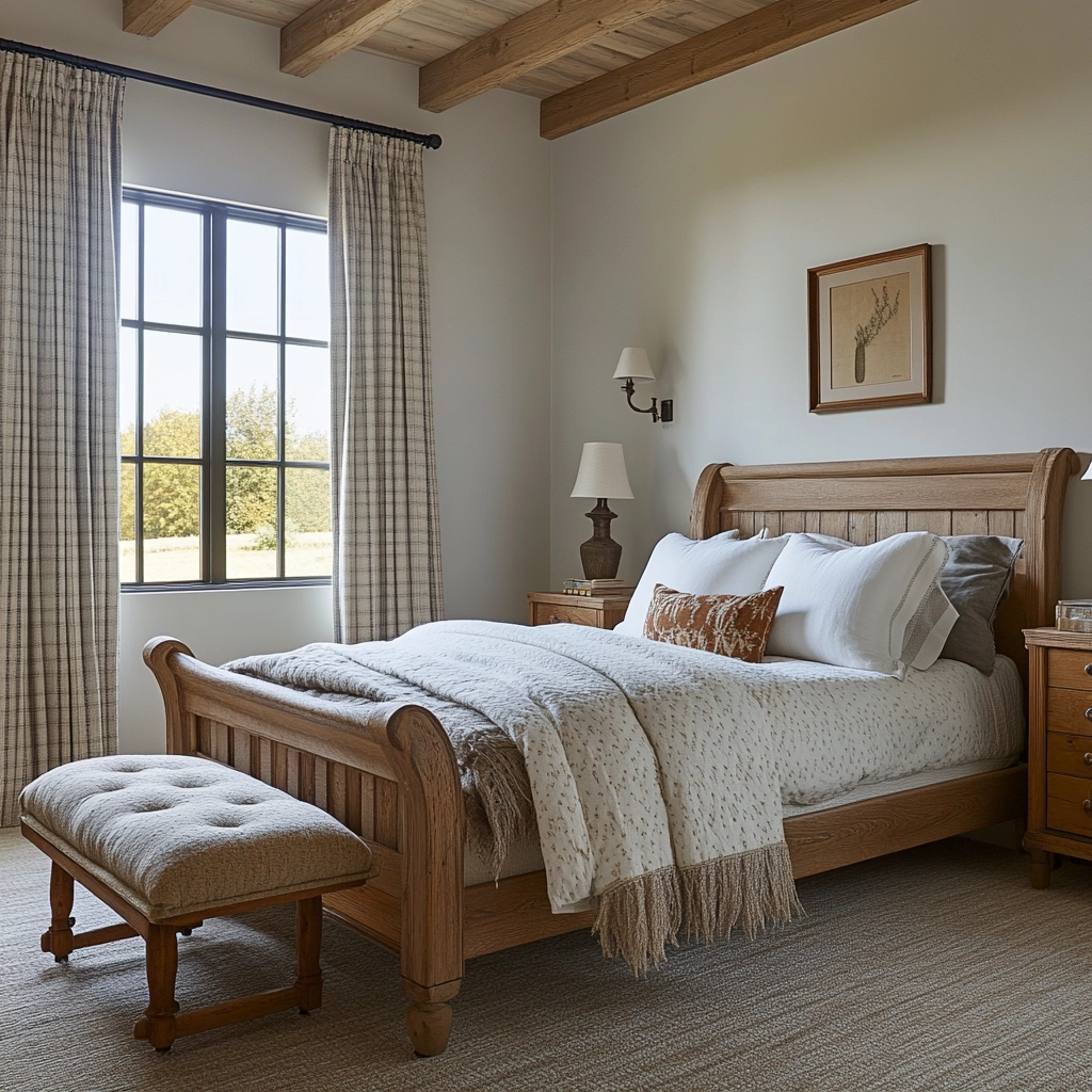 farmhouse bedroom makeover 75