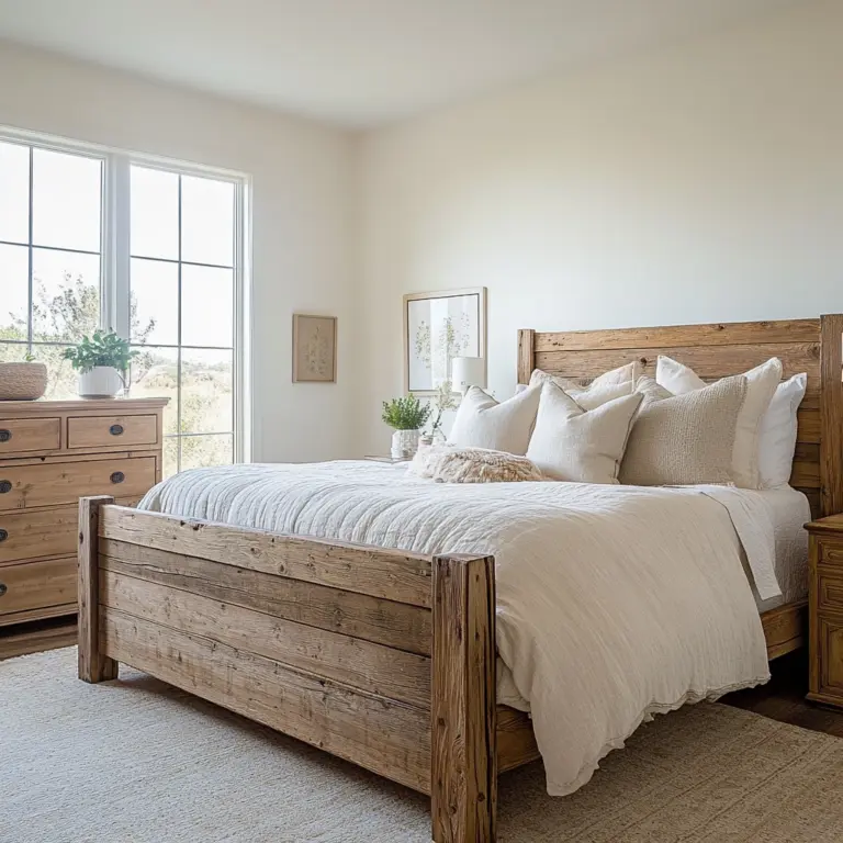 farmhouse bedroom modern 1