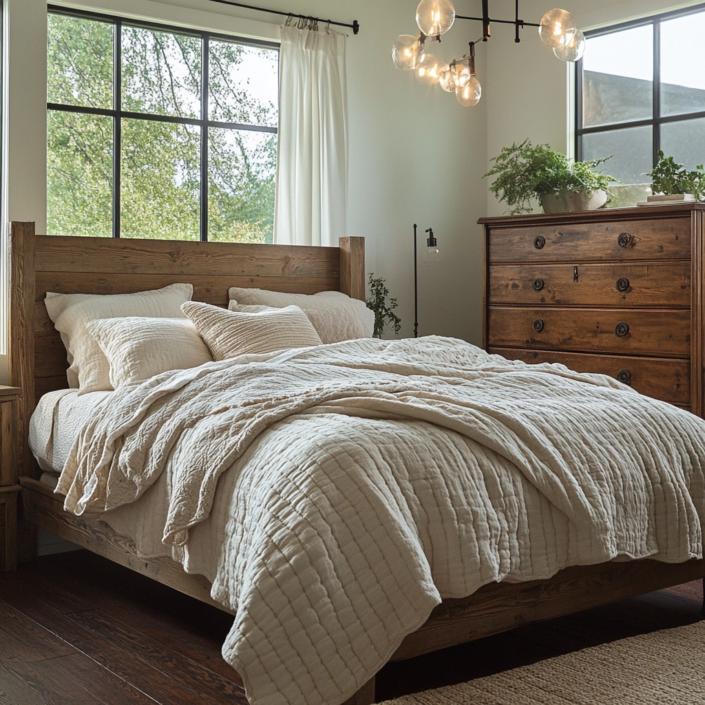 farmhouse bedroom modern 2