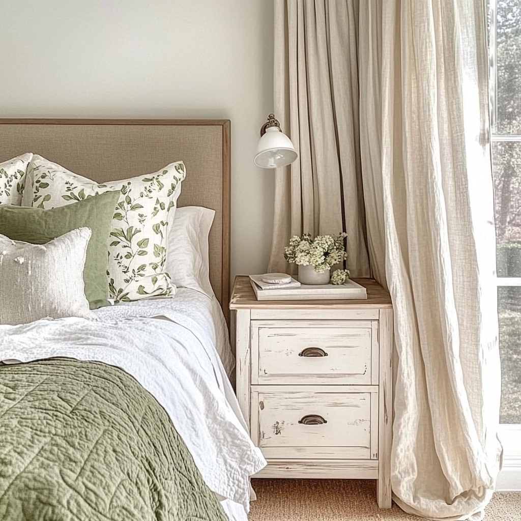 farmhouse bedroom nightstands 22