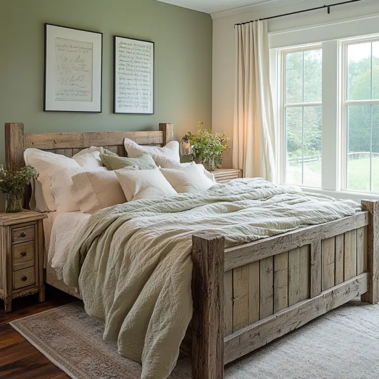 farmhouse bedroom paint colors 1