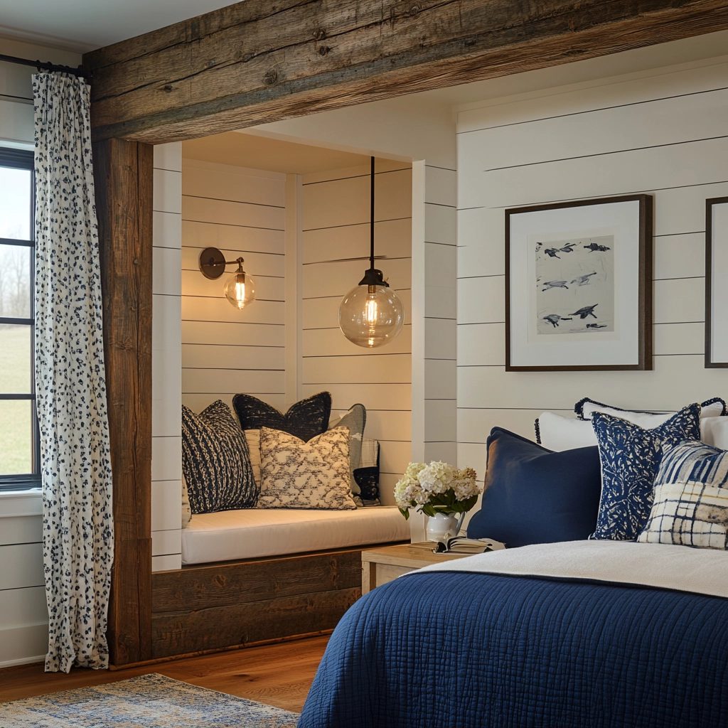 farmhouse bedroom paint colors 31