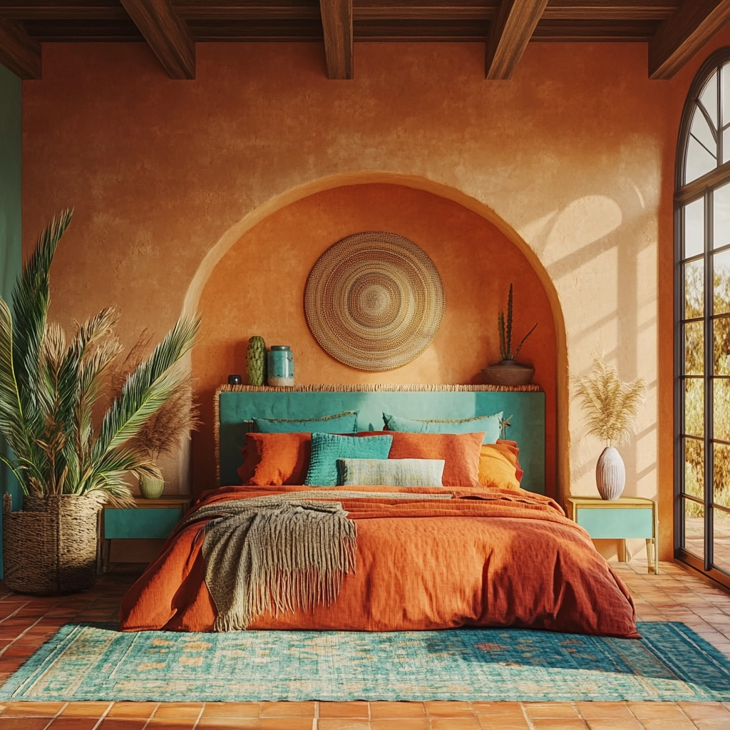 farmhouse bedroom paint colors 67