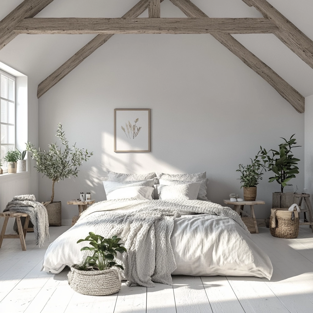 farmhouse bedroom paint ideas 19