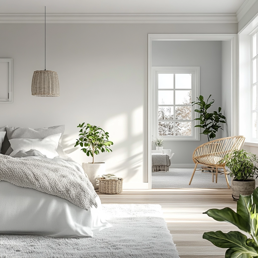 farmhouse bedroom paint ideas 20