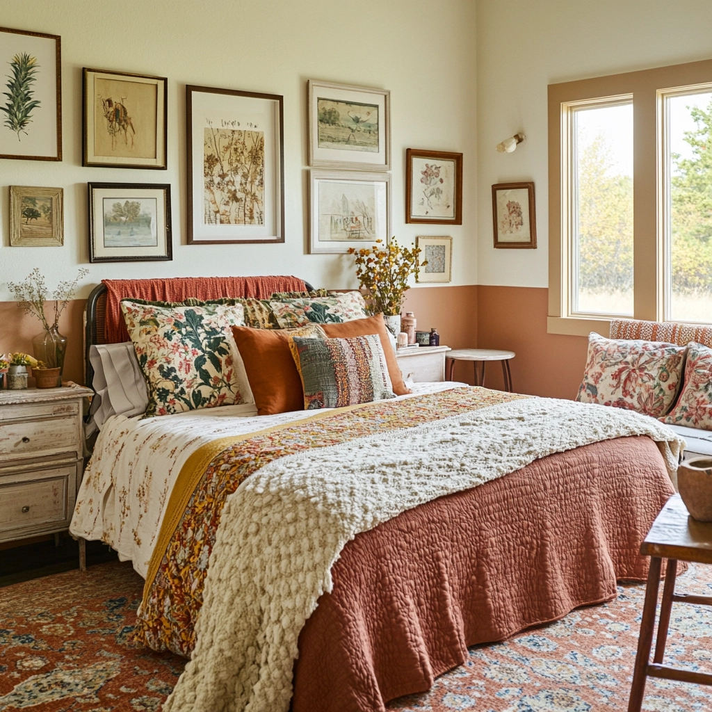 farmhouse bedroom paint ideas 24