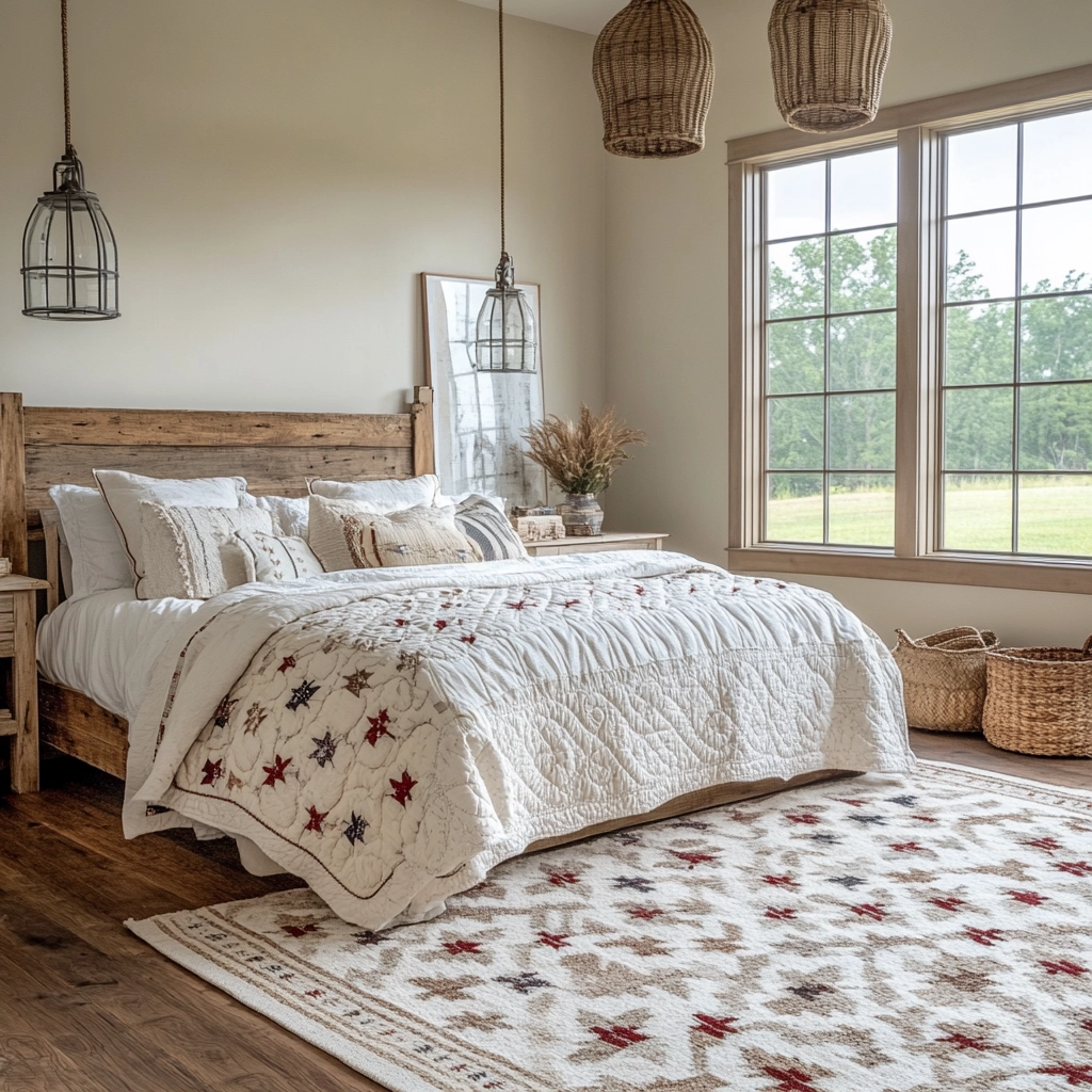 farmhouse bedroom paint ideas 3