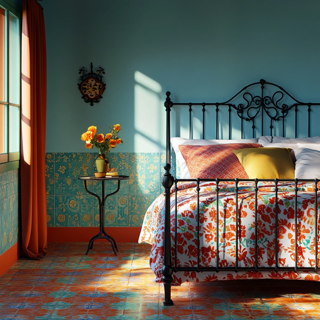 farmhouse bedroom paint ideas 46