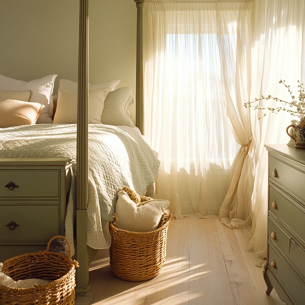 farmhouse bedroom paint ideas 5