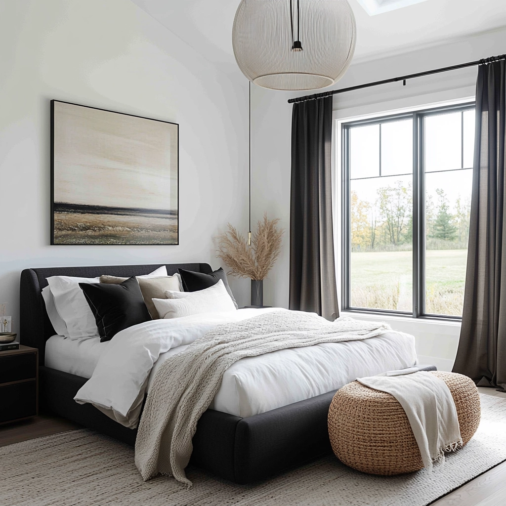 farmhouse bedroom paint ideas 53