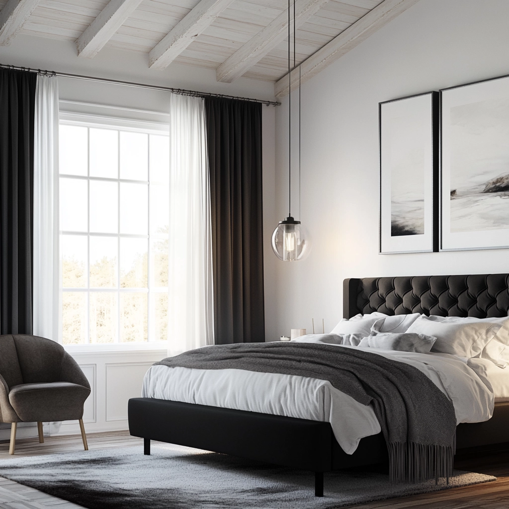 farmhouse bedroom paint ideas 54