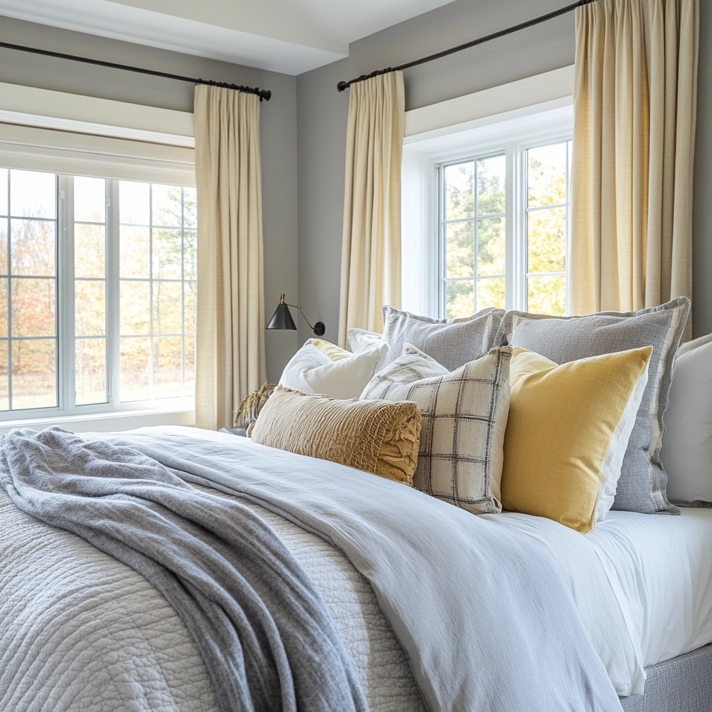 farmhouse bedroom paint ideas 59