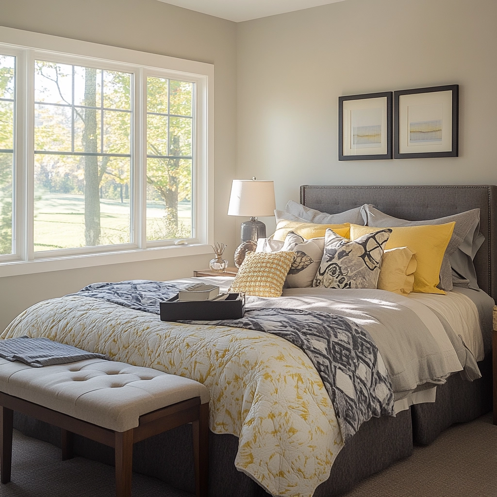 farmhouse bedroom paint ideas 60
