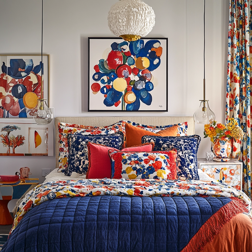 farmhouse bedroom paint ideas 73