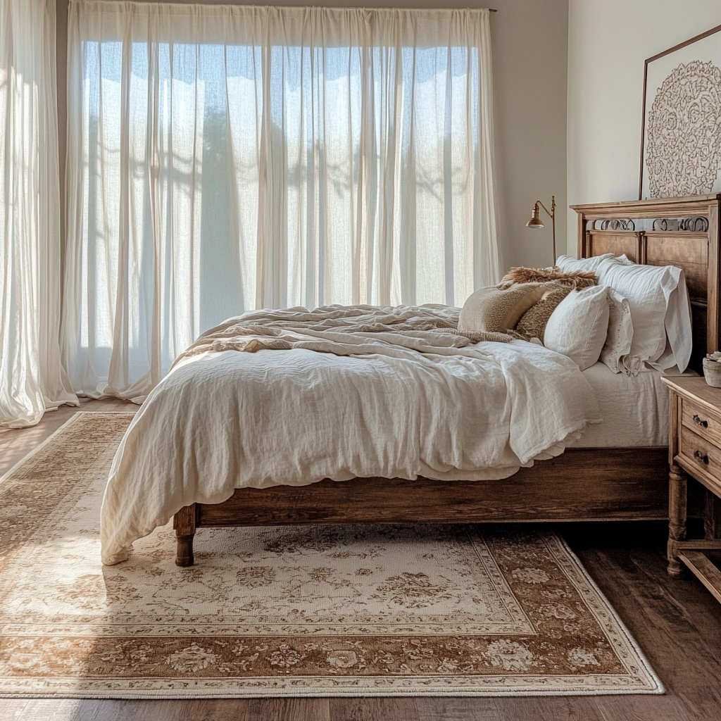 farmhouse bedroom rug 2