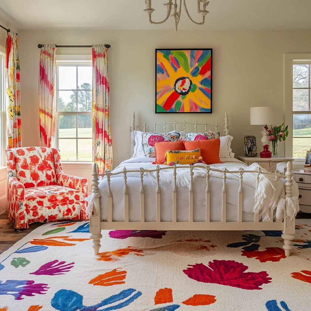 farmhouse bedroom rug 29