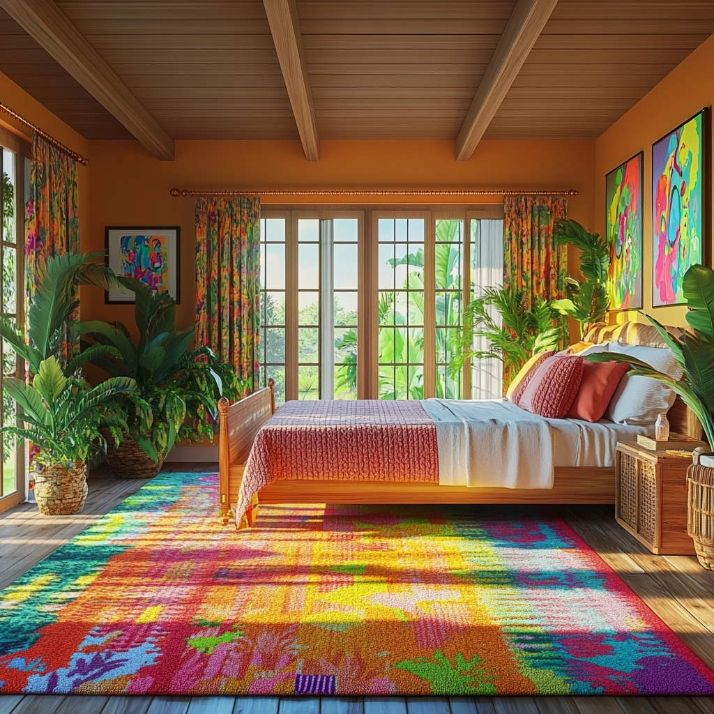 farmhouse bedroom rug 75