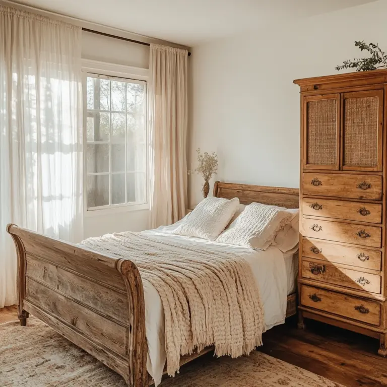 farmhouse bedroom wall 1
