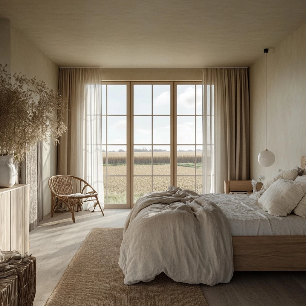 farmhouse bedroom wall 11