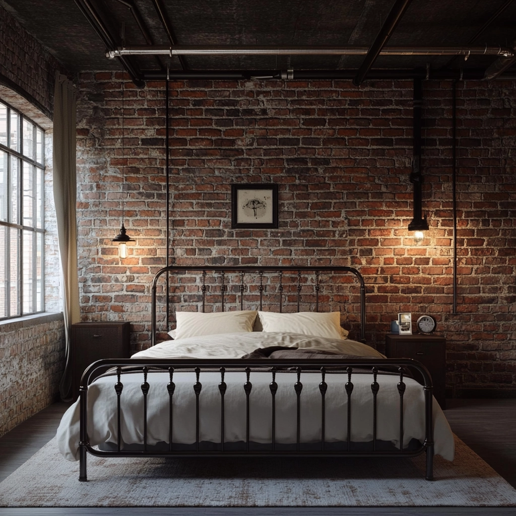 farmhouse bedroom wall 16