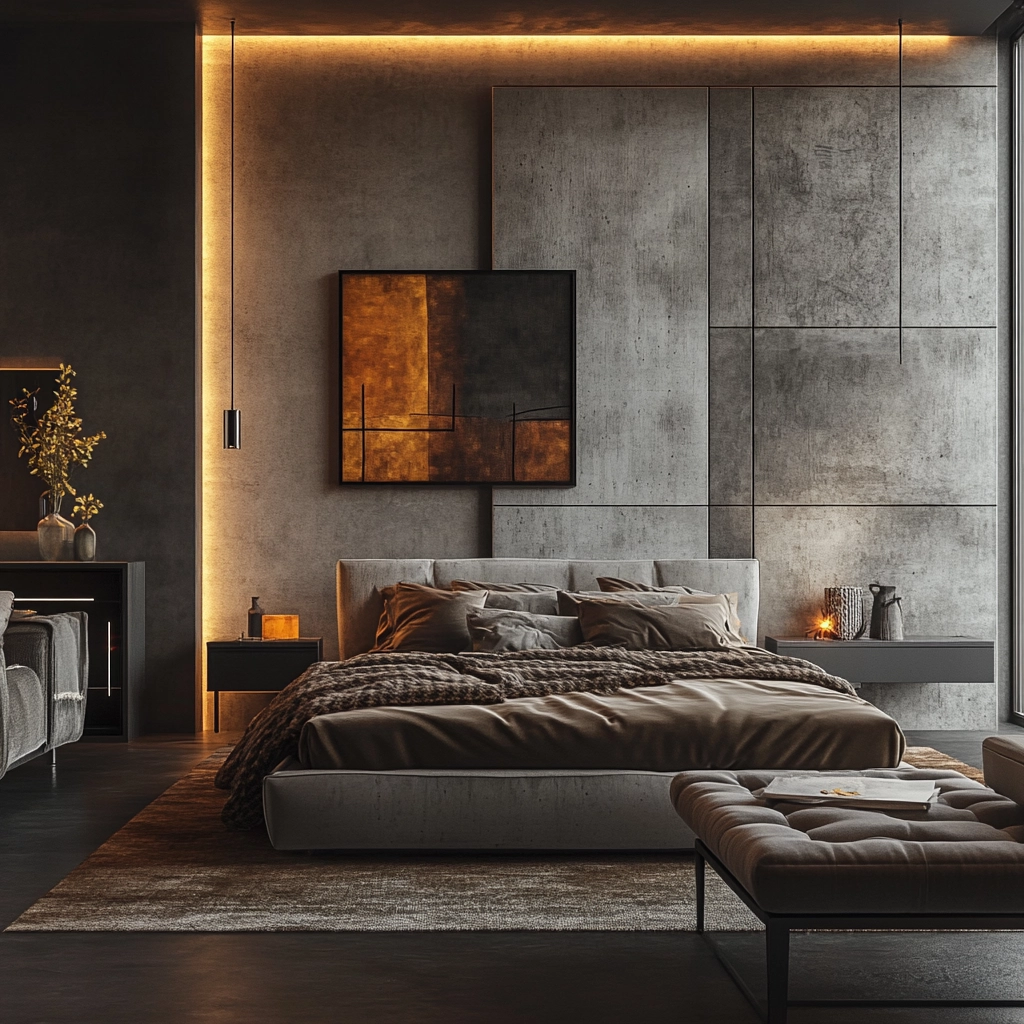 farmhouse bedroom wall 41