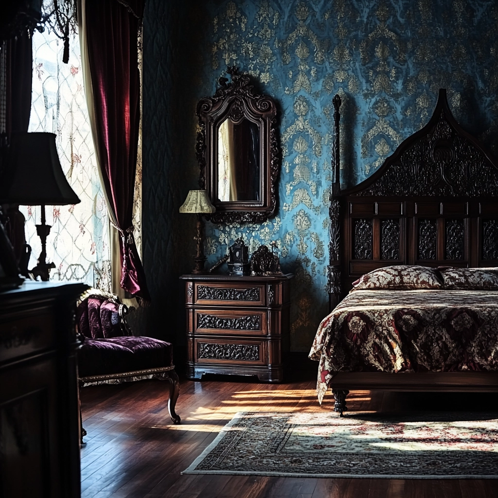 farmhouse bedroom wall 60
