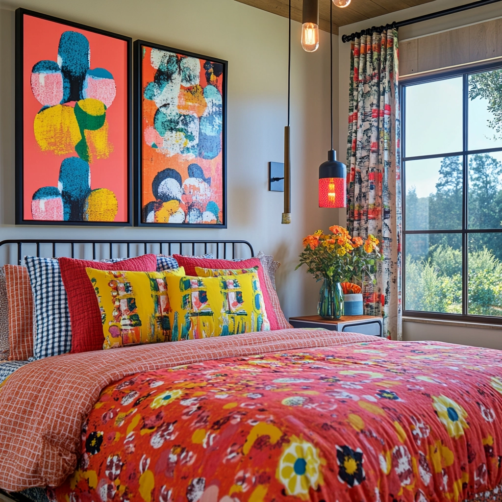 farmhouse bedroom wall 64