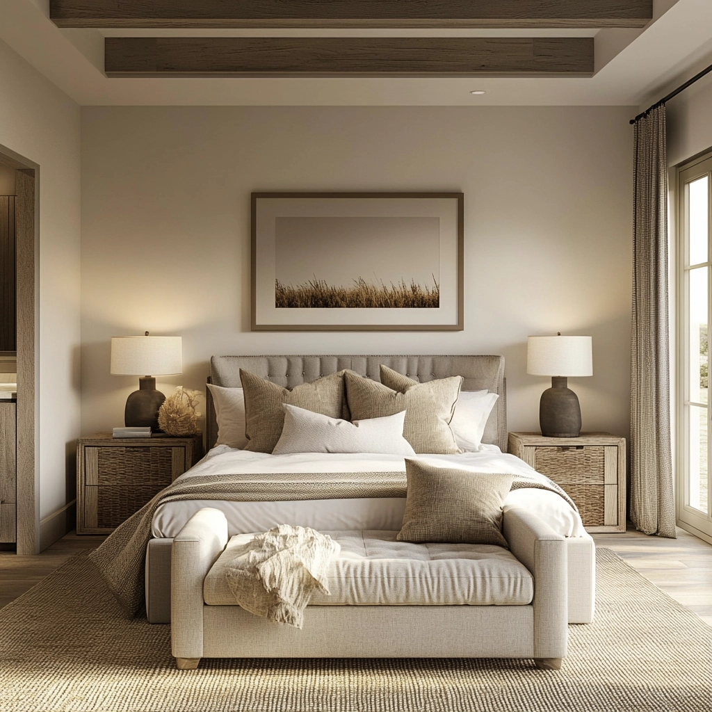 farmhouse bedroom wall 70