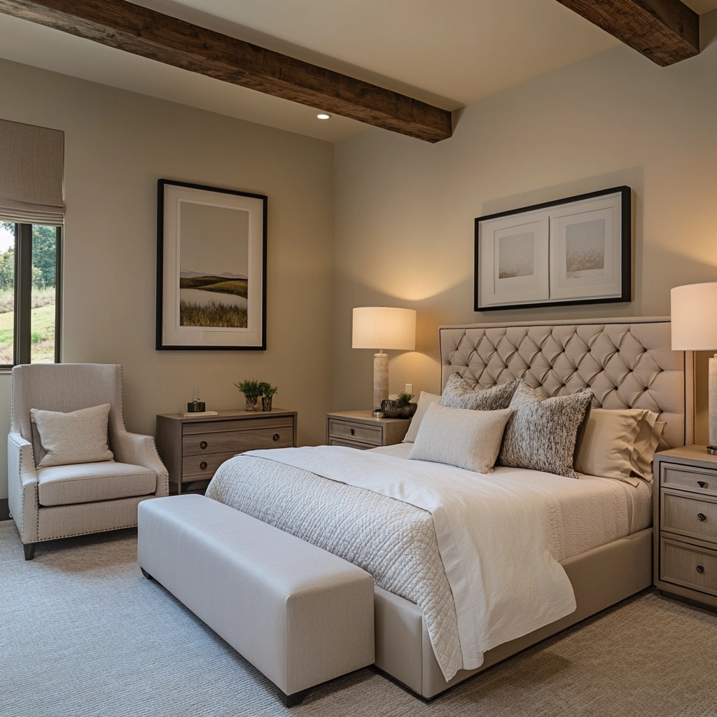 farmhouse bedroom wall 72