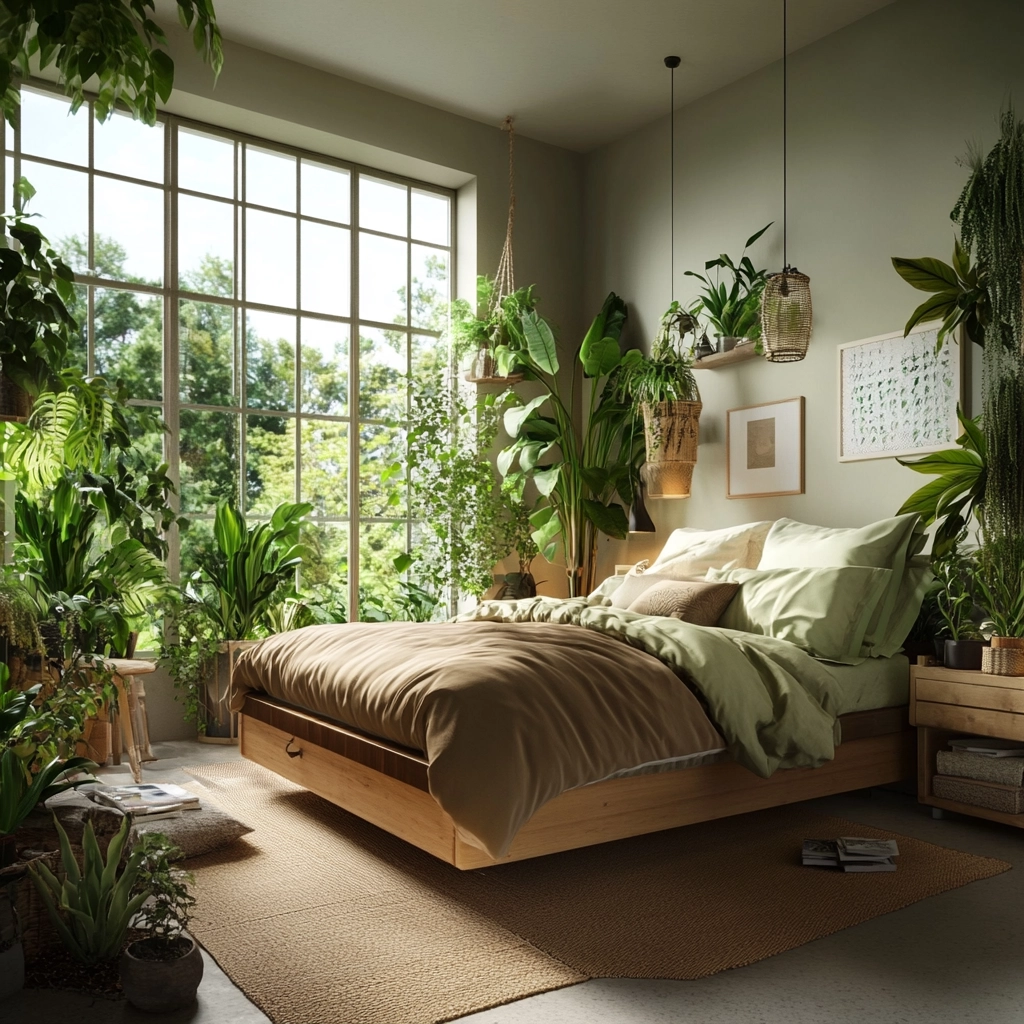 farmhouse bedroom wall 75