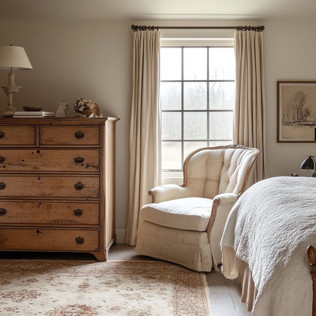 farmhouse bedroom wall color 10