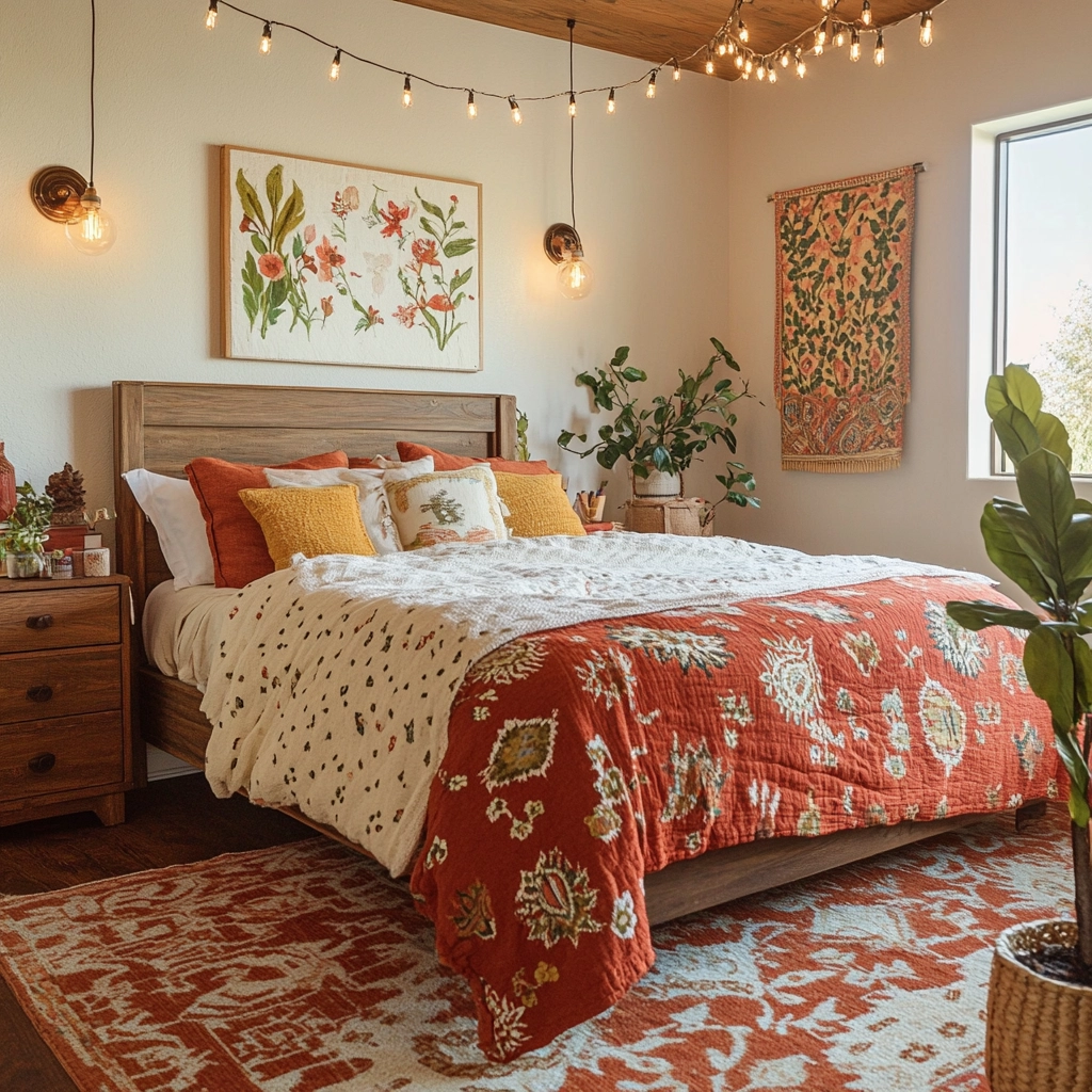 farmhouse bedroom wall color 18