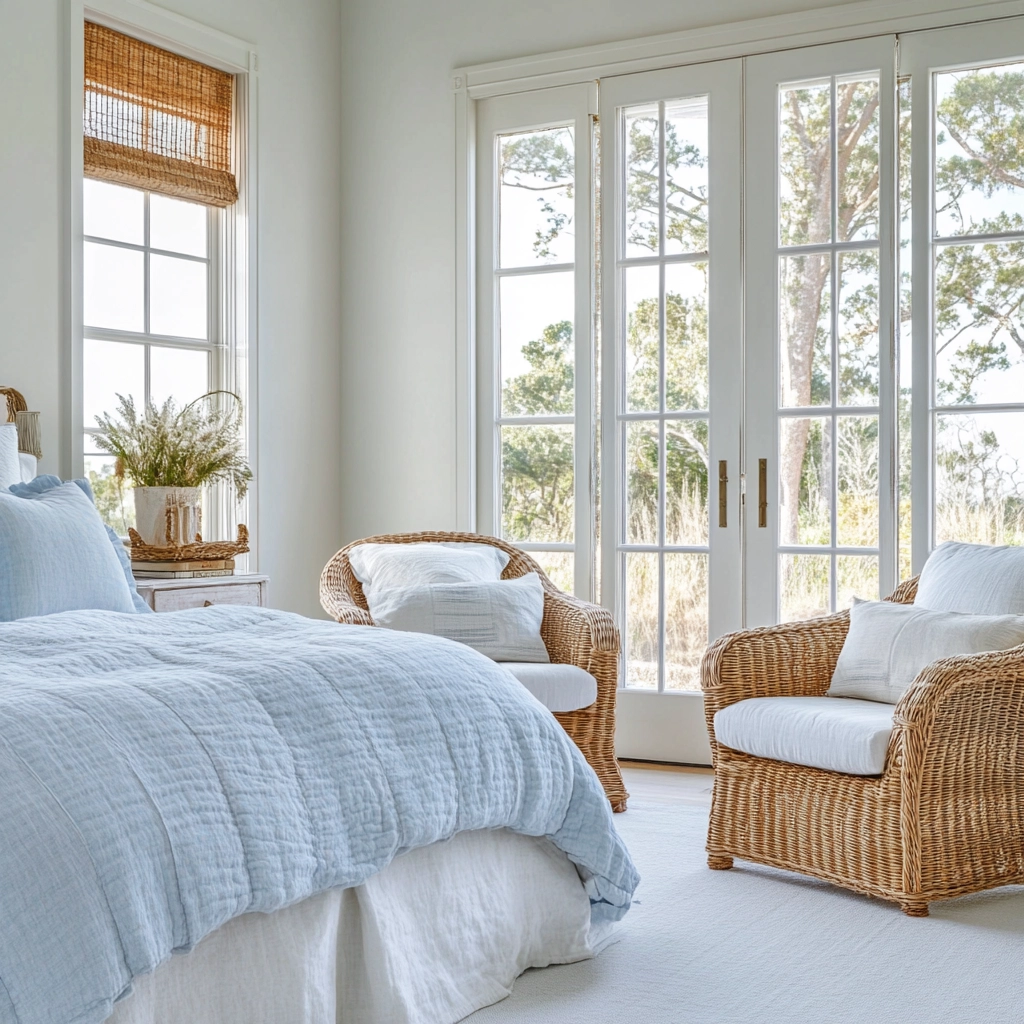 farmhouse bedroom wall color 25