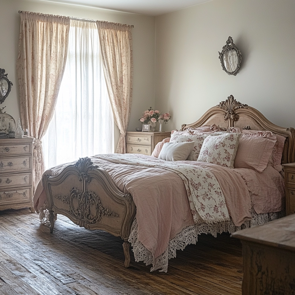 farmhouse bedroom wall color 32