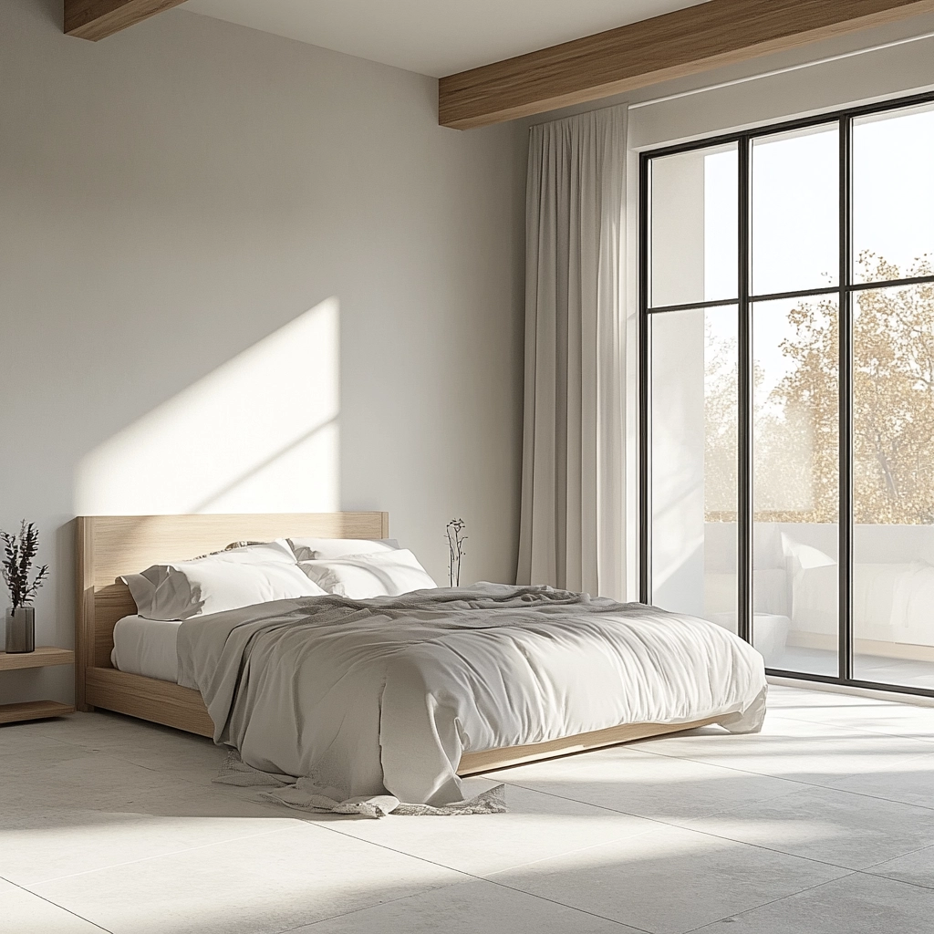farmhouse bedroom wall color 41