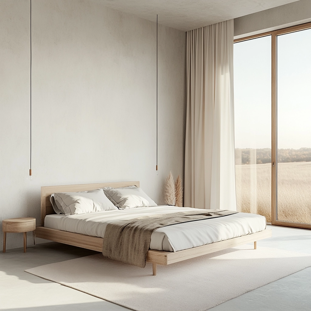 farmhouse bedroom wall color 43