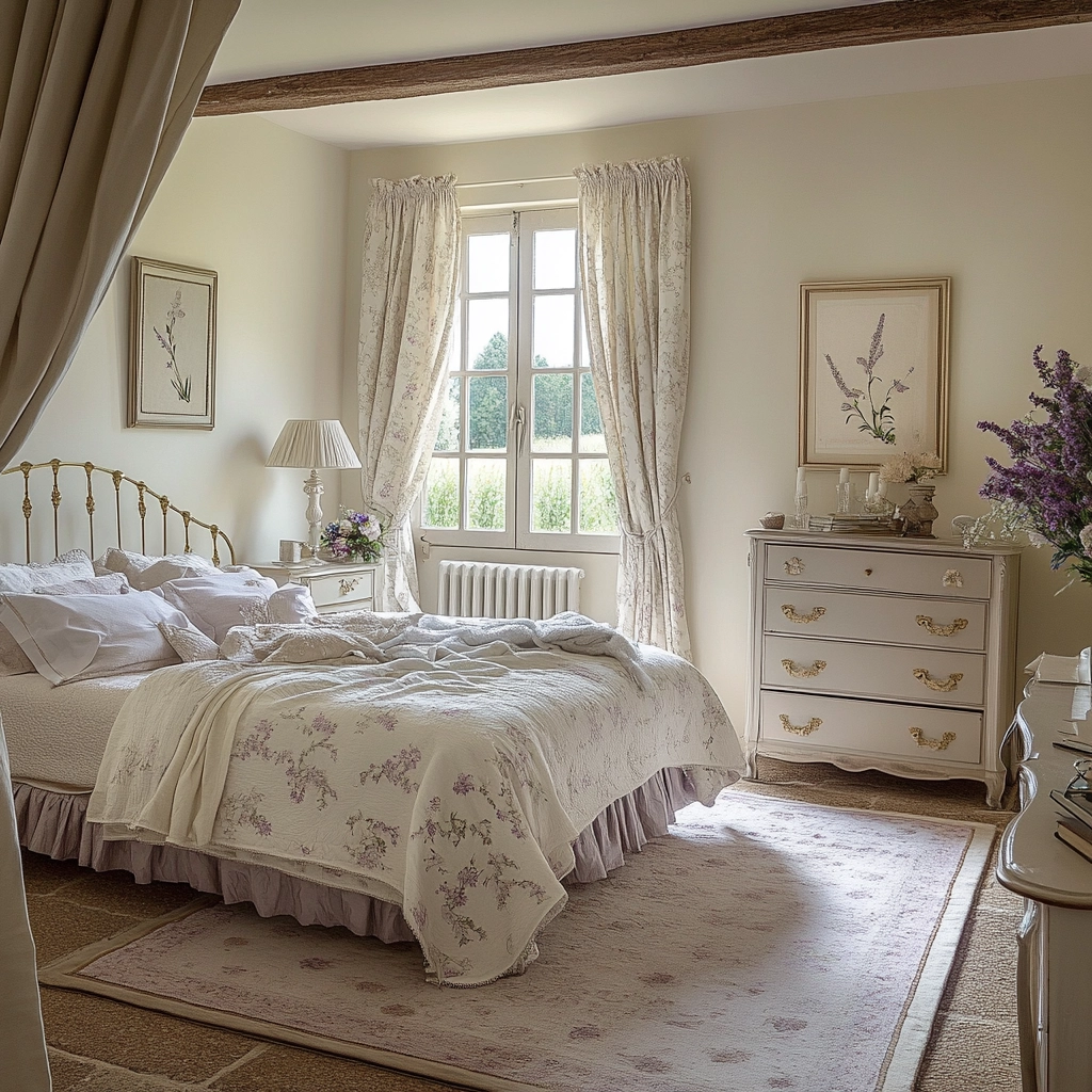 farmhouse bedroom wall color 56