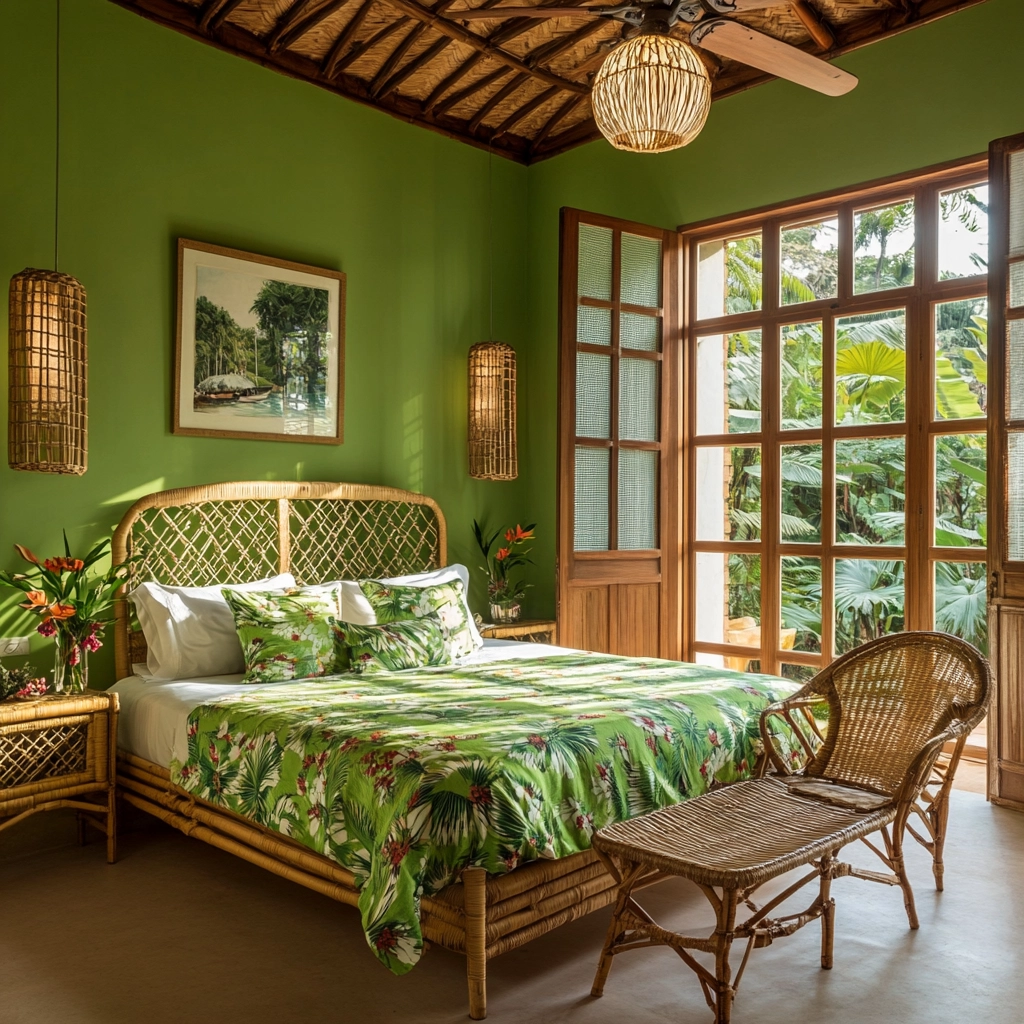 farmhouse bedroom wall color 62