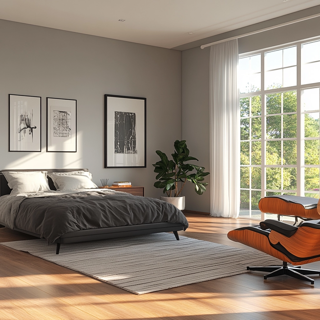 farmhouse bedroom wall color 73