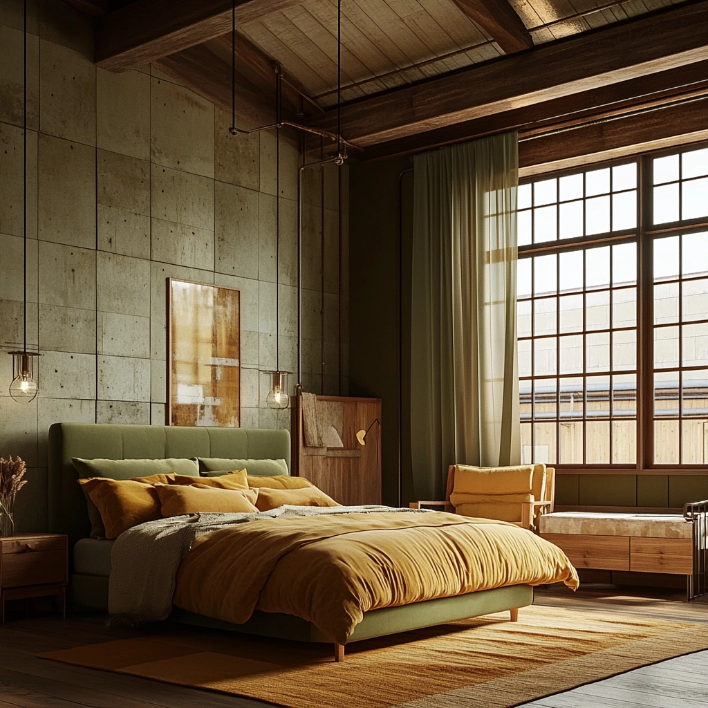 farmhouse bedroom wall color 78