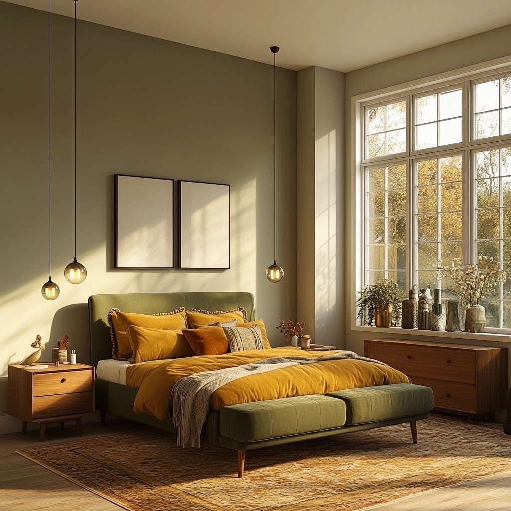 farmhouse bedroom wall color 80