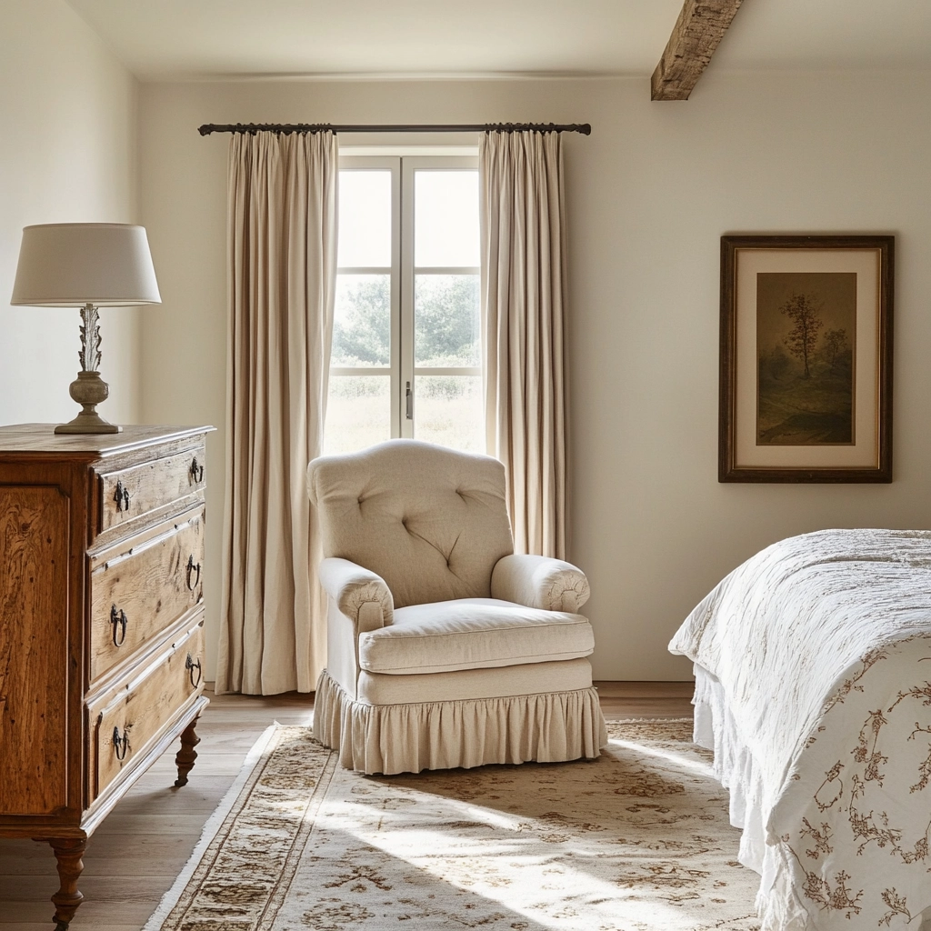 farmhouse bedroom wall color 9